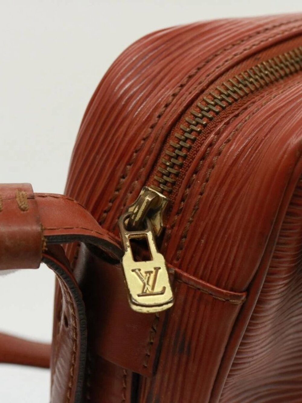 LOUIS VUITTON Epi Jeune FilleMM Shoulder Bag Brown M52153 LV Auth th5030 - Picture 12 of 16